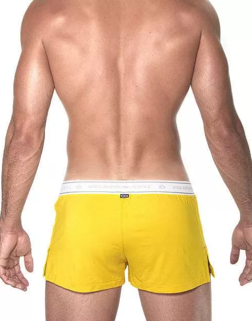 Bx20 Core Boxer Shorts-Yellow^2EROS Fashion