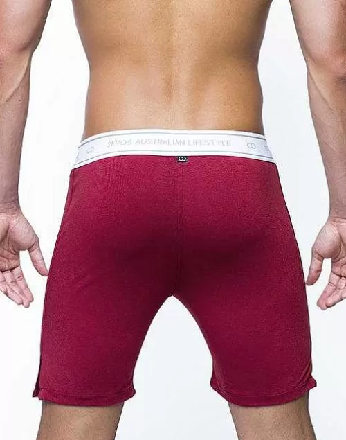 Ls10 Core Series 2 Lounge Boxer Shorts-Cabernet^2EROS Store