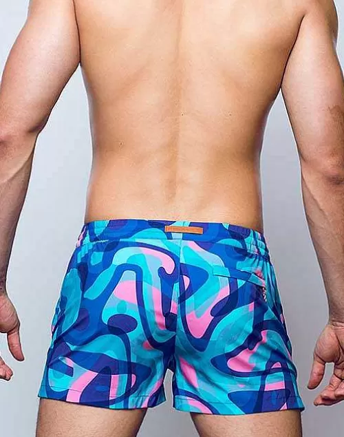 S50 Print Shorts-Kai Blue^2EROS Discount