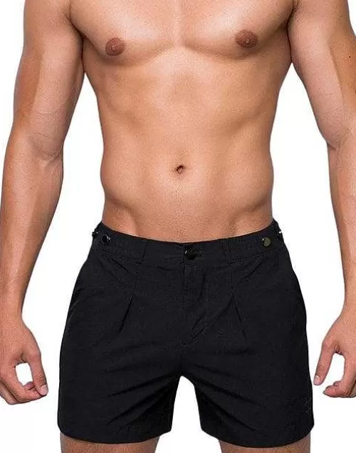 S80 Avalon Shorts-Charcoal^2EROS Fashion