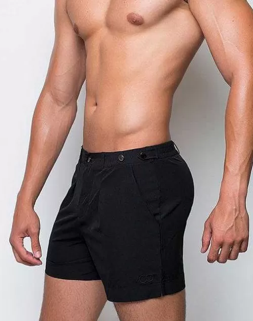 S80 Avalon Shorts-Charcoal^2EROS Fashion